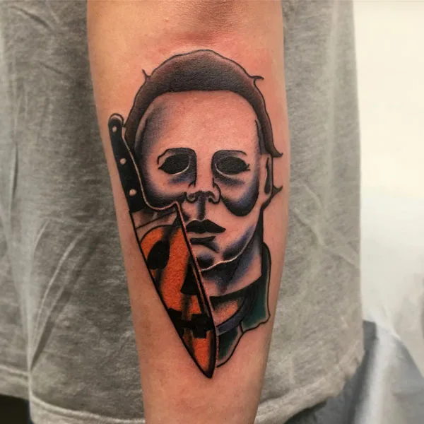 Michael Myers tattoo 34