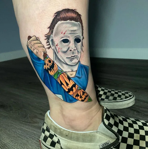 Michael Myers tattoo 35