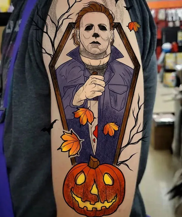 Michael Myers tattoo 37
