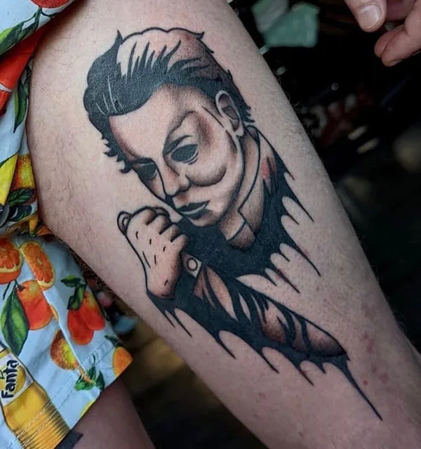 Michael Myers tattoo 41