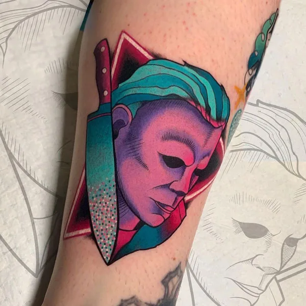 Michael Myers tattoo 42