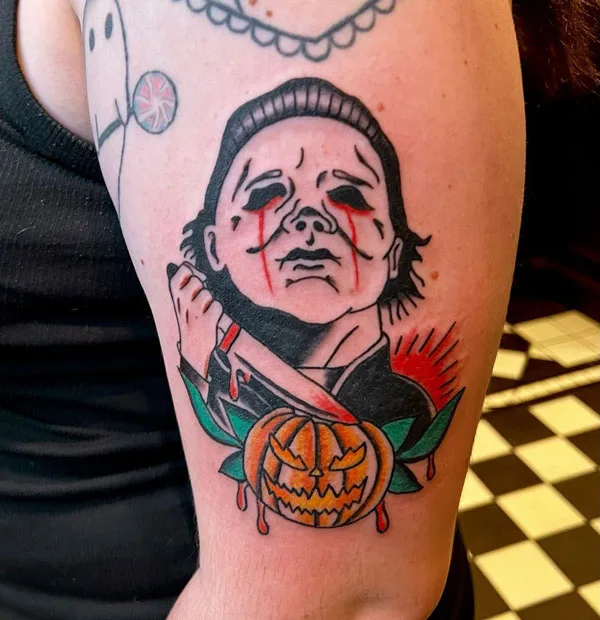 Michael Myers tattoo 43