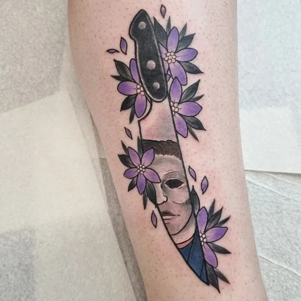 Michael Myers tattoo 48