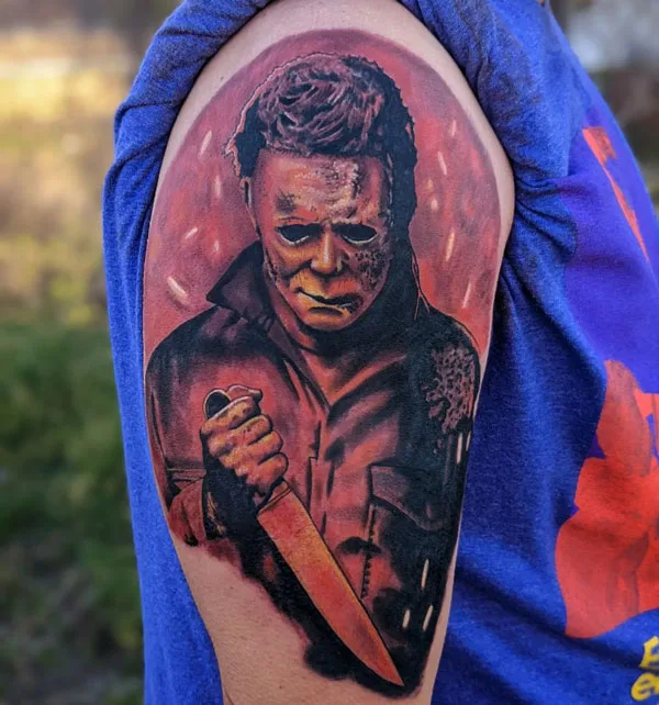 Michael Myers tattoo 50