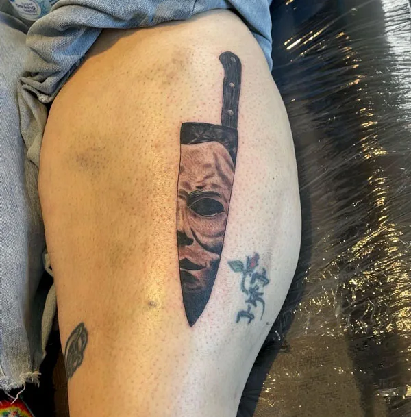 Michael Myers tattoo 54