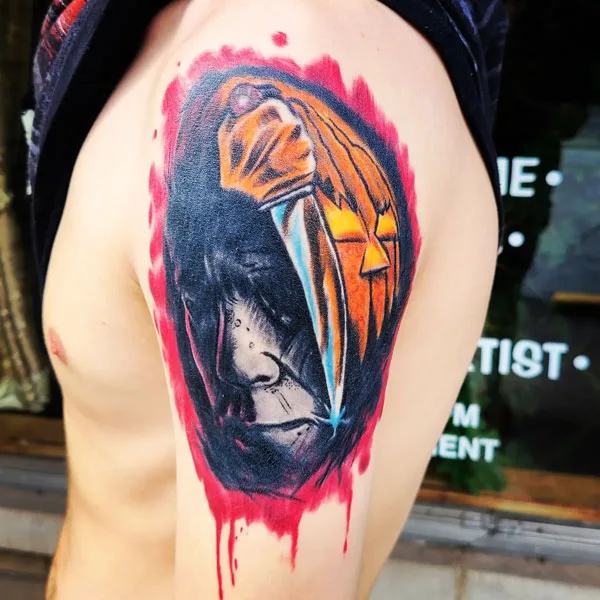 Michael Myers tattoo 61