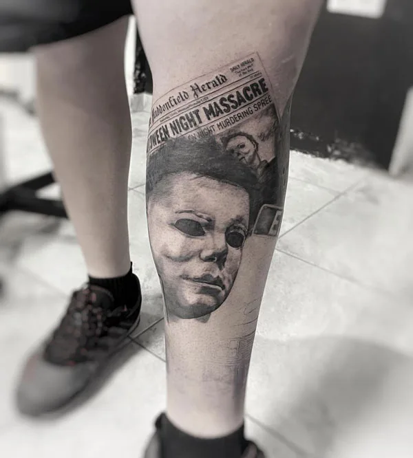 Michael Myers tattoo 62