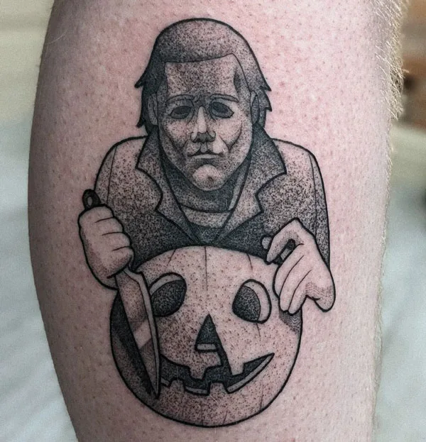 Michael Myers tattoo 65