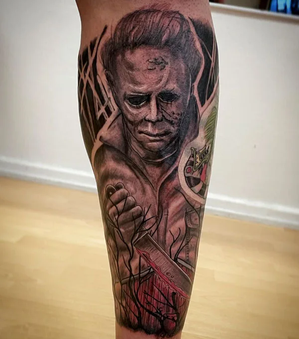 Michael Myers tattoo 71