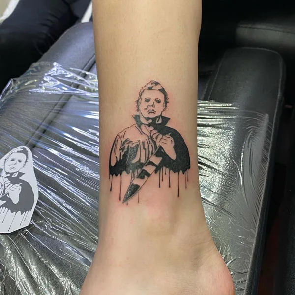 Michael Myers tattoo 73