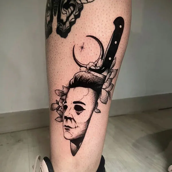 Michael Myers tattoo 74