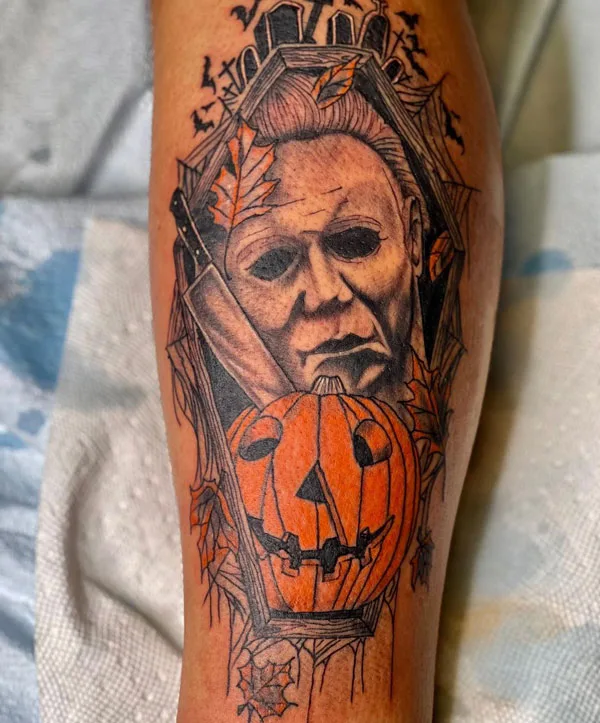 Michael Myers tattoo 75