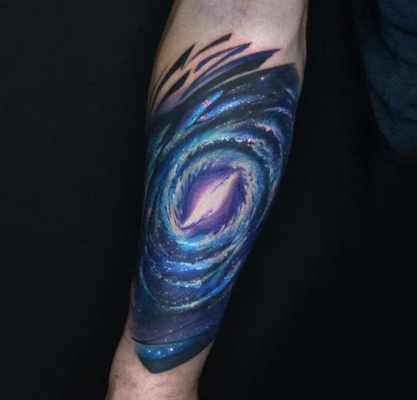 Milky Way Galaxy Tattoo 1