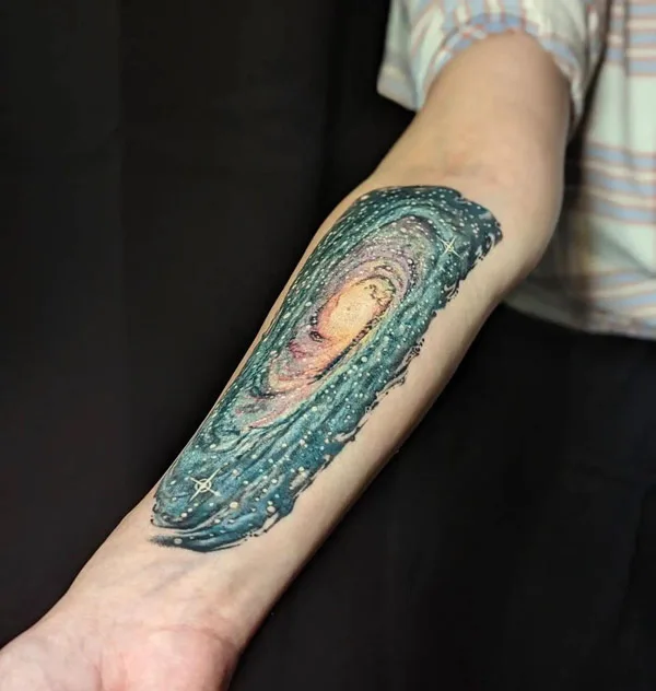 Milky Way Galaxy Tattoo 2
