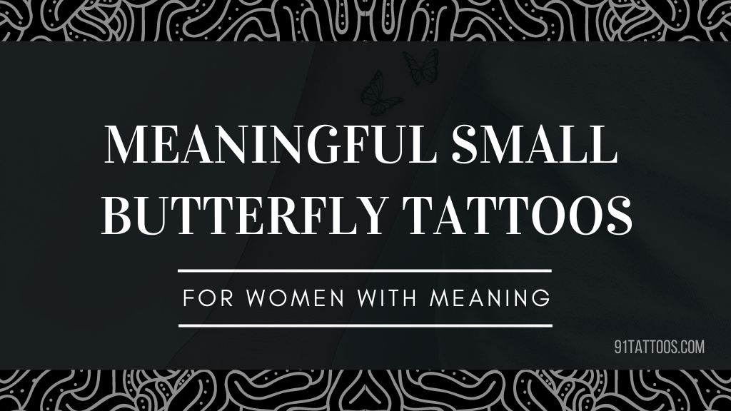 Minimalist small butterfly tattoos symbolizing transformation and beauty