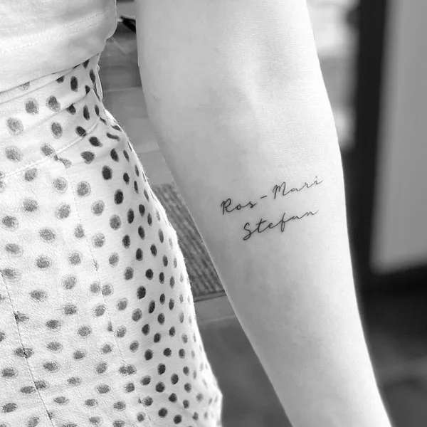 Mom and dad tattoo 103