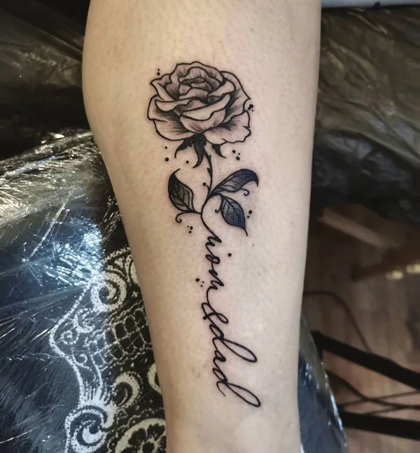 Mom and dad tattoo 26