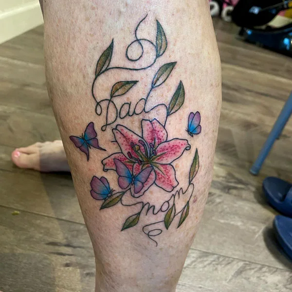 Mom and dad tattoo 29