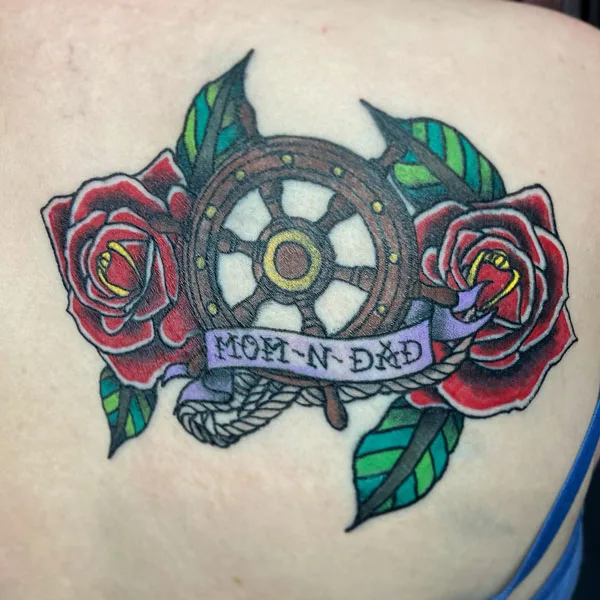 Mom and dad tattoo 38