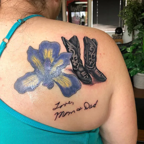 Mom and dad tattoo 44