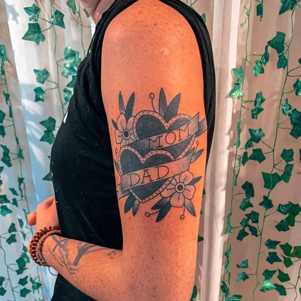 Mom and dad tattoo 47