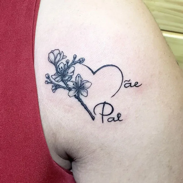 Mom and dad tattoo 50