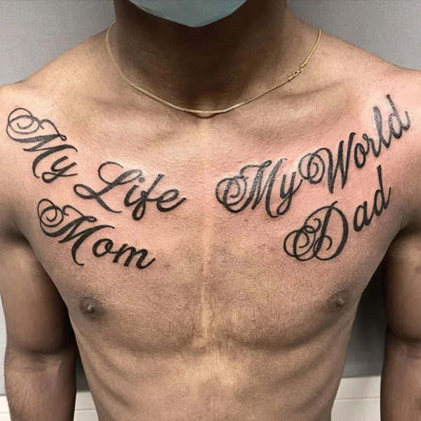 Mom and dad tattoo 51