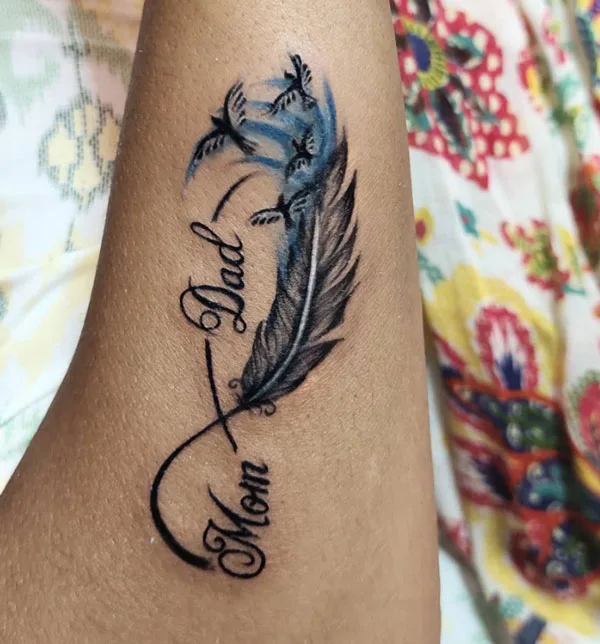 Mom and dad tattoo 52