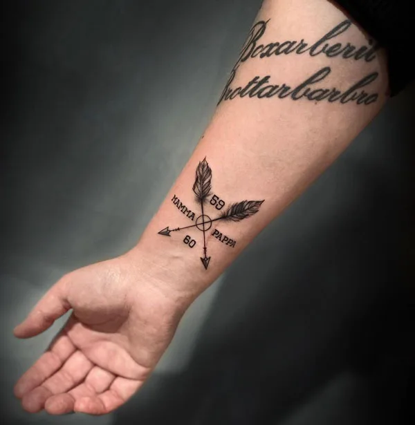 Mom and dad tattoo 59