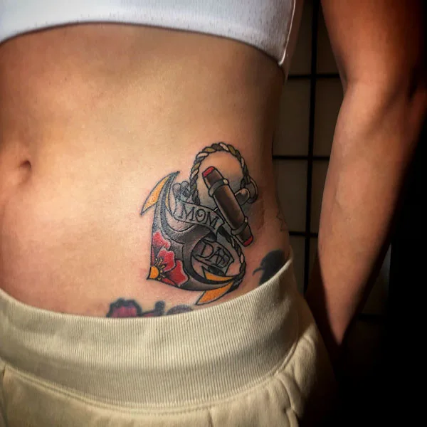 Mom and dad tattoo 65