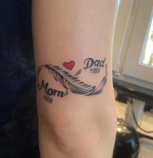 Mom and dad tattoo 68