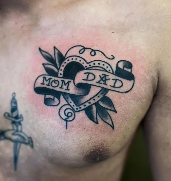 Mom and dad tattoo 76