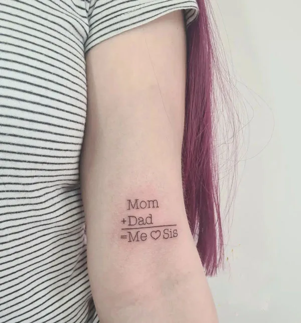 Mom and dad tattoo 79