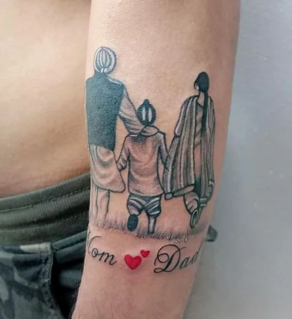 Mom and dad tattoo 81