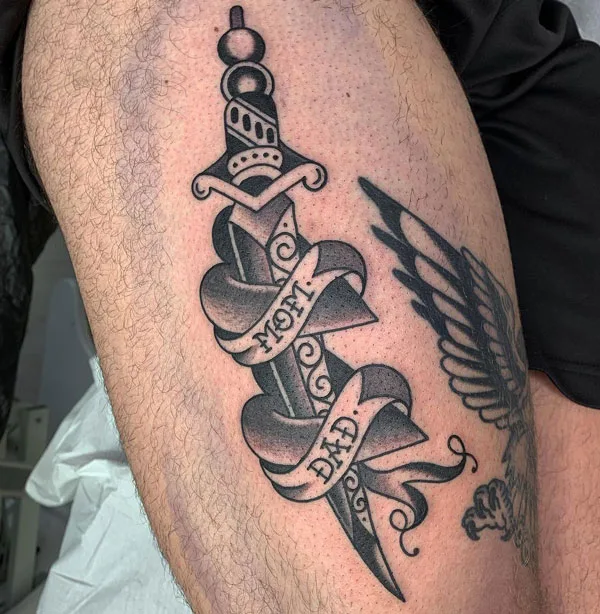 Mom and dad tattoo 87