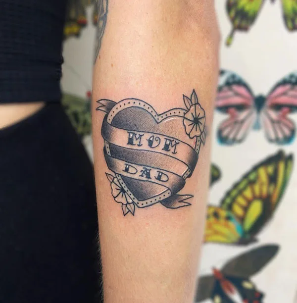 Mom and dad tattoo 89