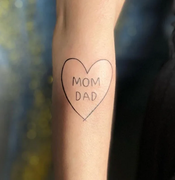 Mom and dad tattoo 94