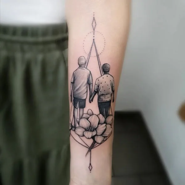 Mom and dad tattoo 98