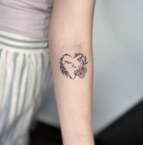 Mom and dad tattoo 99