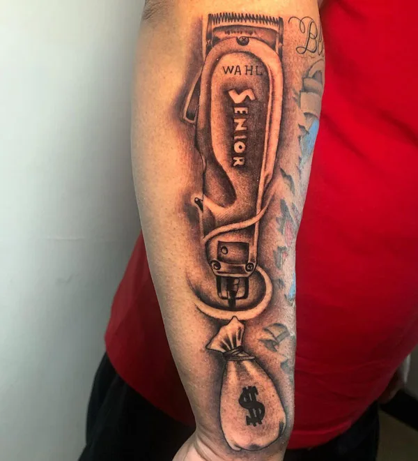 Money bag tattoo 30
