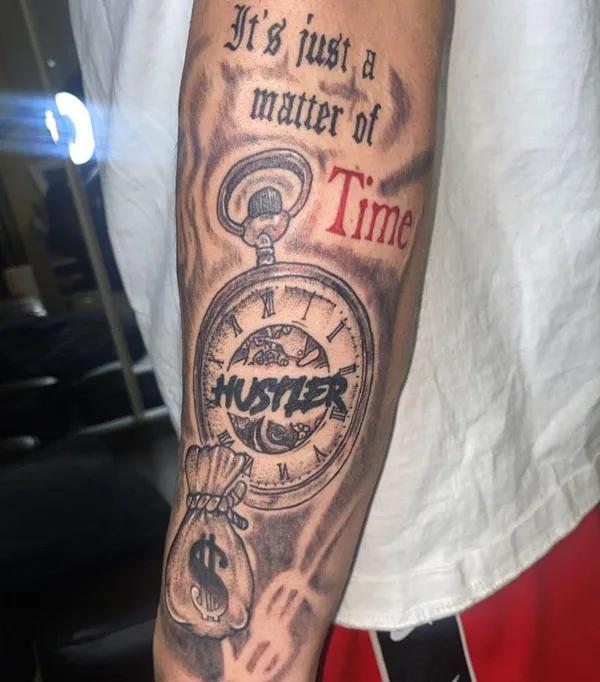 Money bag tattoo 39