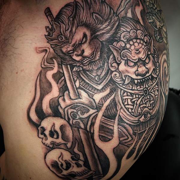 Monkey King Tattoo 2