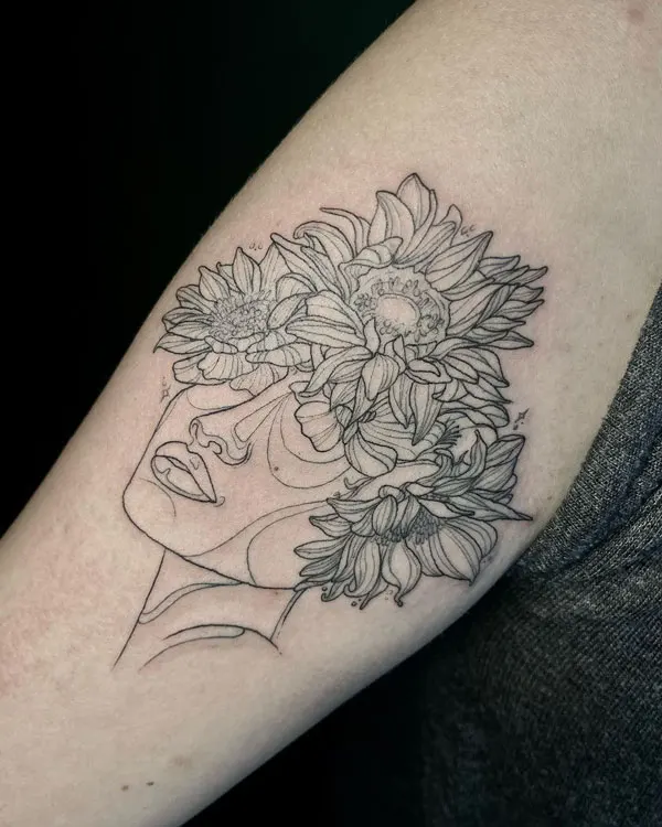 Monstera Leaf Tattoo 2