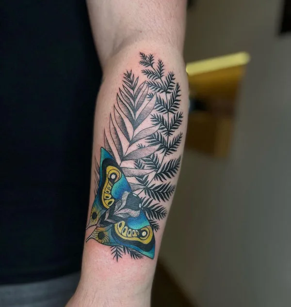 Moth Tattoos The Harbingers of Luck