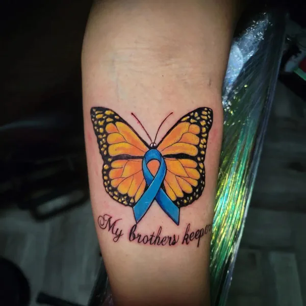 My Brother's Keeper Cancer Tattoo
