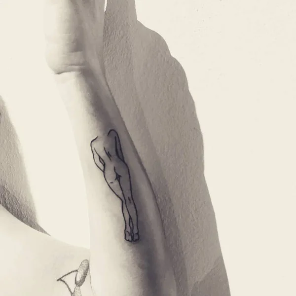 Naked women tattoo 21
