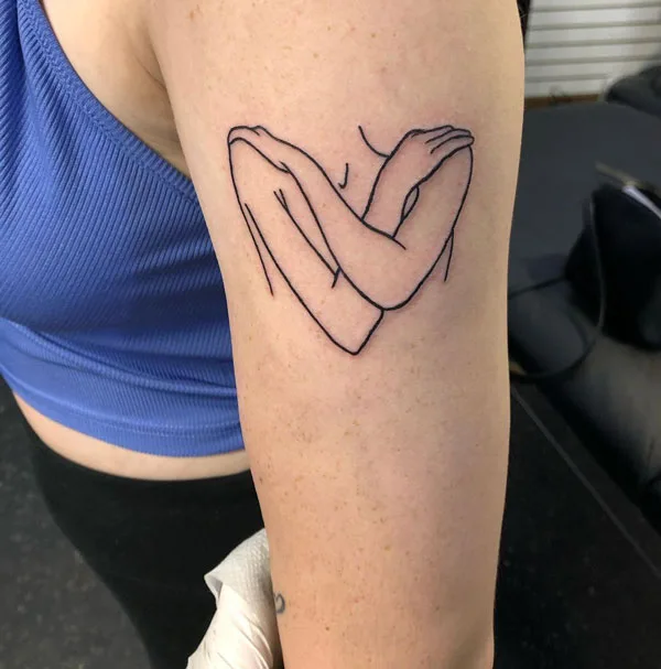 Naked women tattoo 31