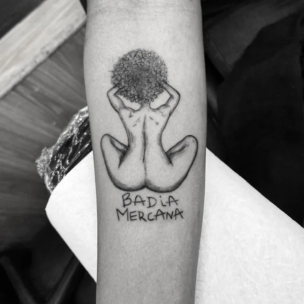 Naked women tattoo 53