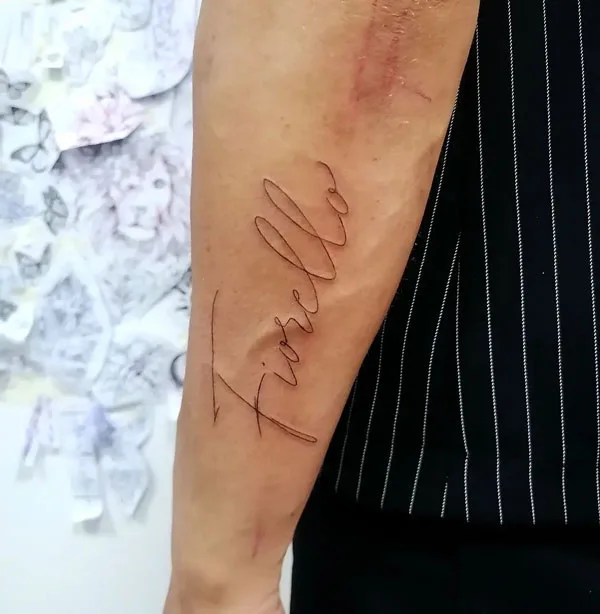 Name tattoo 102