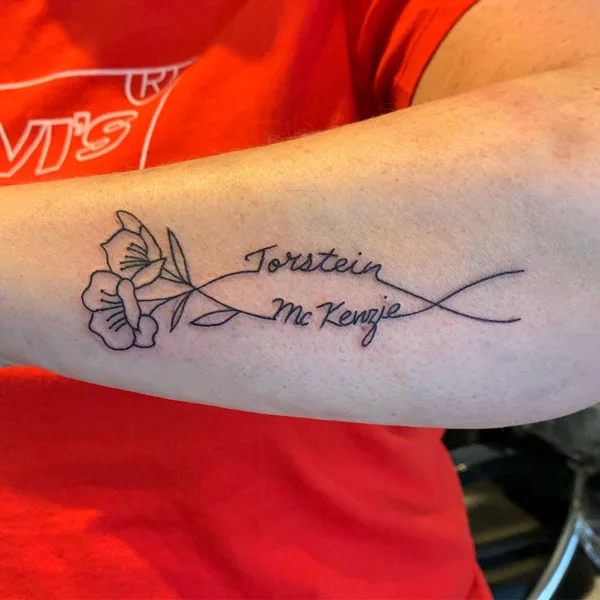 Name tattoo 106